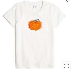 OBO!! J crew factory Glitter pumpkin graphic tee
Moving sale!